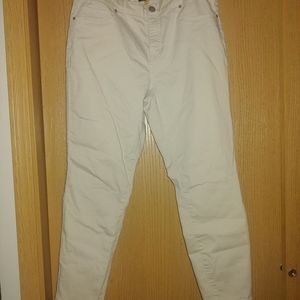 Tan Khaki Jeans